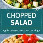 Chopped Salad Recipe | Chicken Salad | Avocado Salad #salad #chicken #avocado #bacon #glutenfree #dinner #jonep #lunch