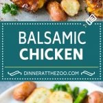 Balsamic Chicken Recipe | Sheet Pan Chicken | Glazed Chicken #chicken #asparagus #potatoes #dinner #glutenfree #jonep