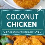 Coconut Chicken Recipe | Fried Chicken | Chicken Fingers #chicken #coconut #appetizer #dinner #jonep