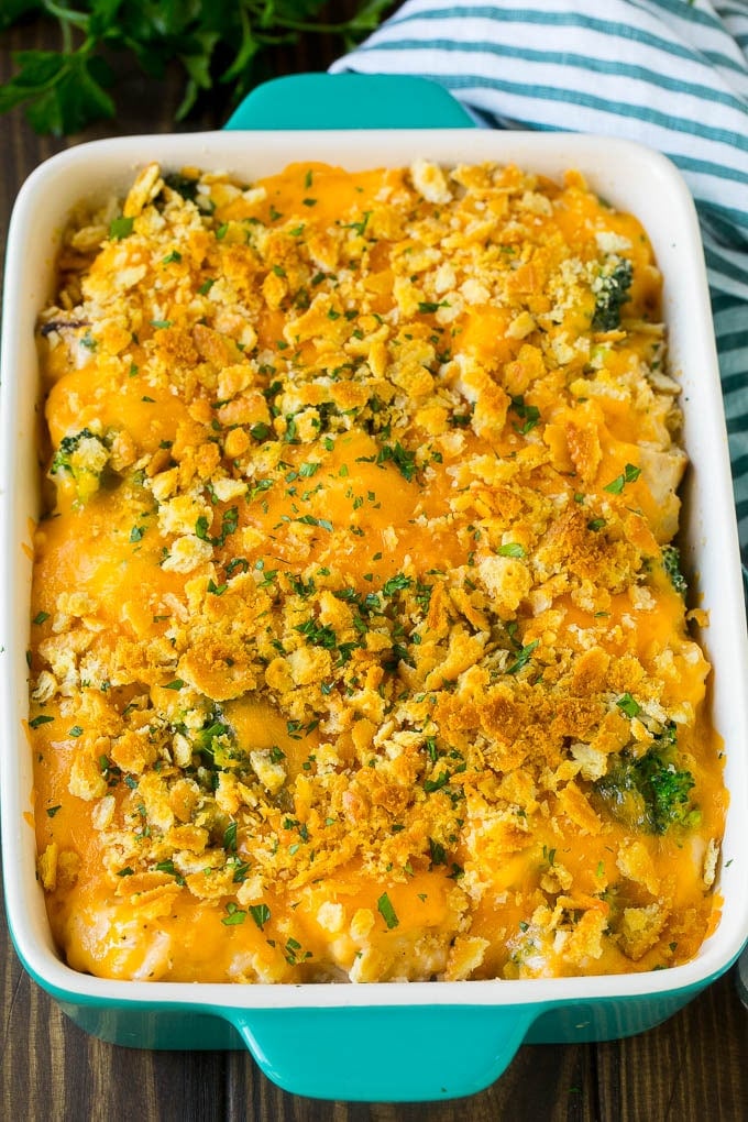 Chicken Casserole Recipe | Chicken and Rice Casserole | Chicken and Broccoli Casserole #casserole #chicken #rice #broccoli #cheese #dinner #jonep Baked chicken casserole with a crunchy cheesy topping.