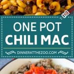 One Pot Chili Mac Recipe | One Pot Pasta | Chili Mac #dinner #beef #pasta #macaroni #beans #cheese #jonep #onepot