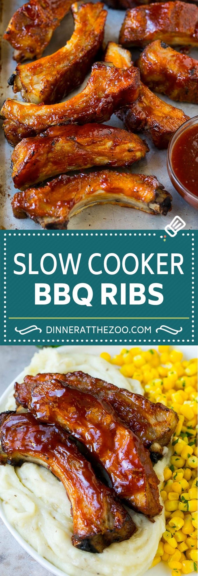 Slow Cooker Ribs | Baby Back Ribs | Crock Pot Ribs | Pork Ribs #ribs #pork #slowcooker #crockpot #bbq #dinner #jonep