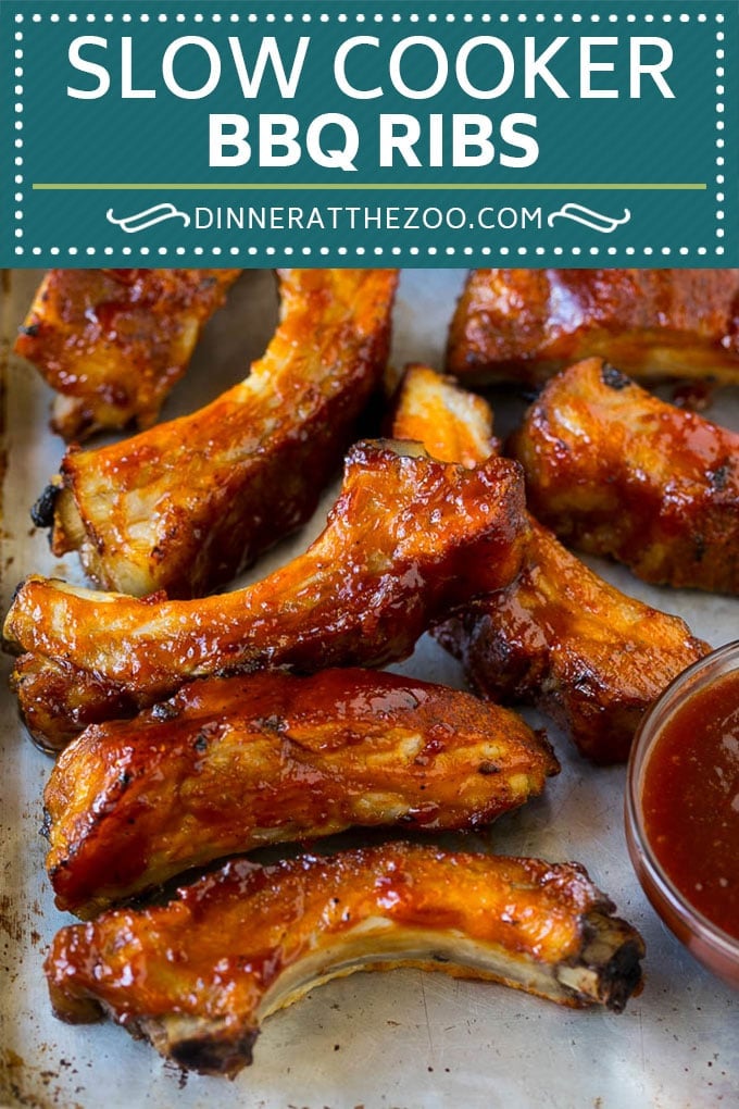 Slow Cooker Ribs | Baby Back Ribs | Crock Pot Ribs | Pork Ribs #ribs #pork #slowcooker #crockpot #bbq #dinner #jonep