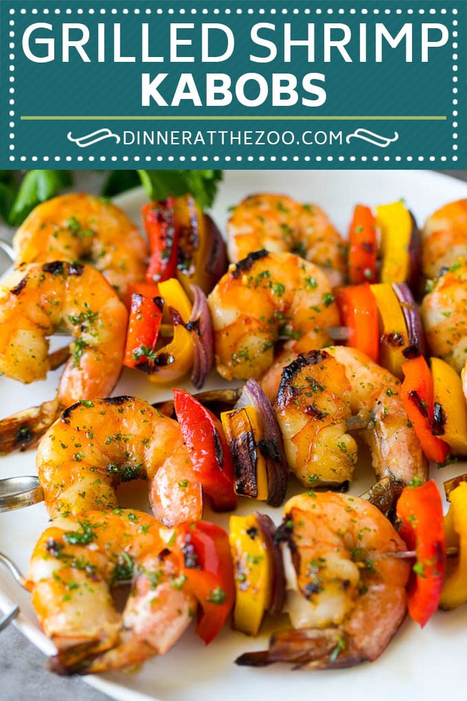 Shrimp Kabobs Recipe | Shrimp Skewers | Grilled Shrimp #shrimp #grilling #kabobs #dinner #jonep #peppers