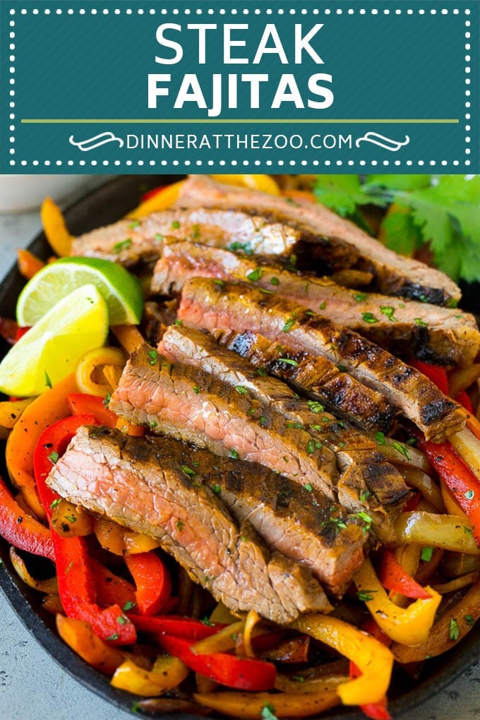 Steak Fajitas Recipe | Beef Fajitas | Steak Recipe #fajitas #steak #beef #mexicanfood #dinner #jonep
