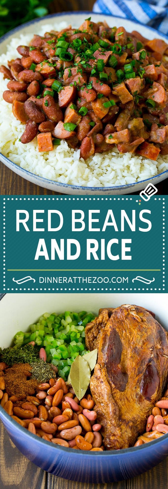 Red Beans and Rice Recipe | Red Beans and Sausage | Cajun Red Beans #beans #rice #sausage #ham #cajun #dinner #jonep