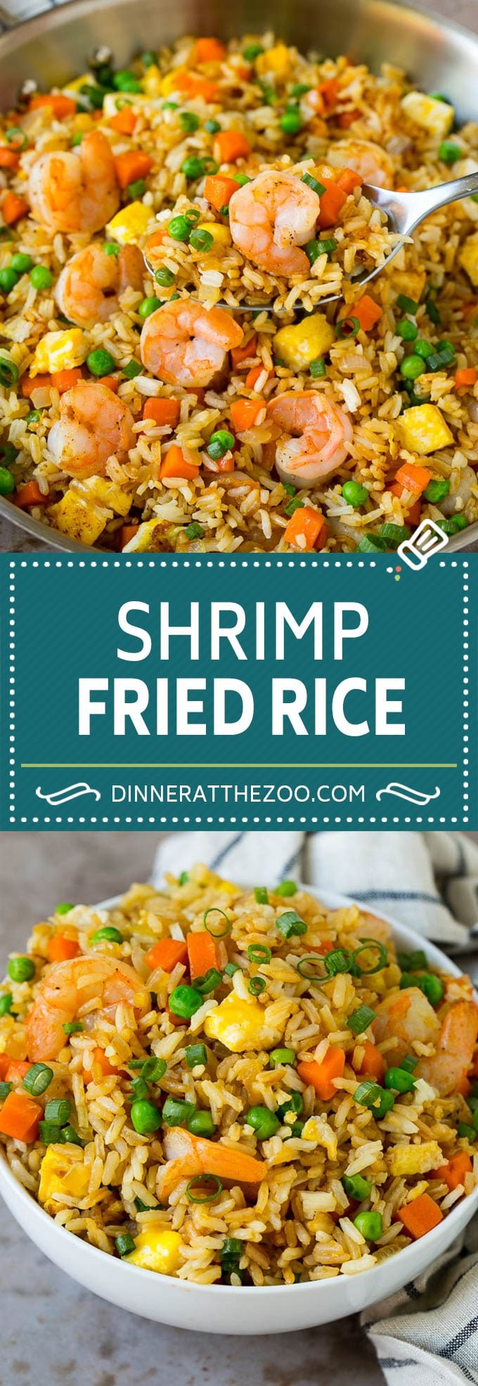Shrimp Fried Rice Recipe | Chinese Fried Rice #rice #shrimp #peas #carrots #sidedish #dinner #jonep