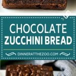 Chocolate Zucchini Bread Recipe | Zucchini Bread #bread #zucchini #chocolate #baking #dessert #jonep