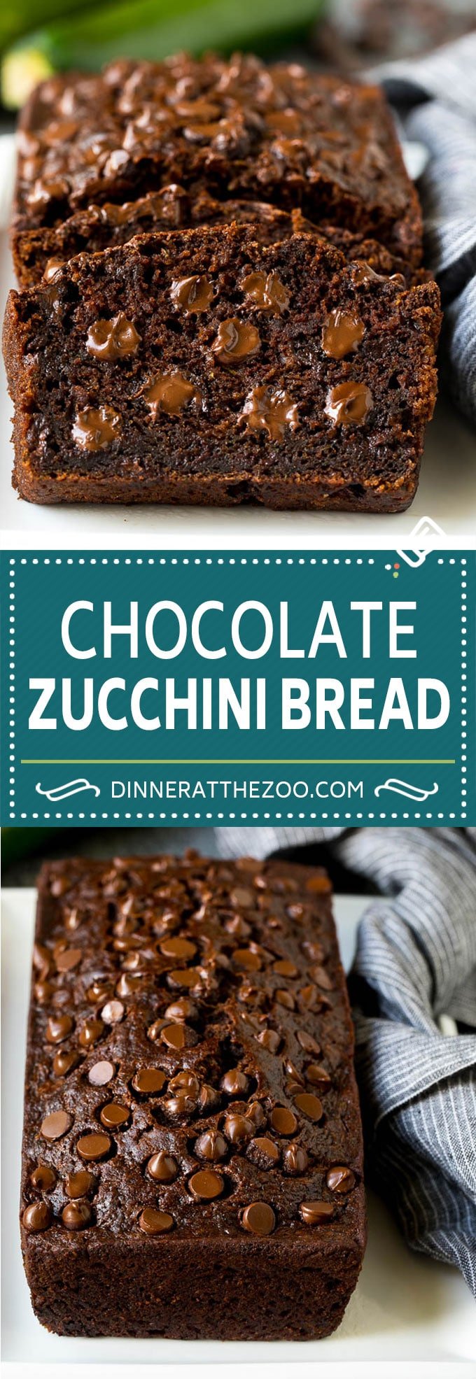 Chocolate Zucchini Bread Recipe | Zucchini Bread #bread #zucchini #chocolate #baking #dessert #jonep