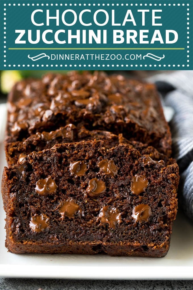 Chocolate Zucchini Bread Recipe | Zucchini Bread #bread #zucchini #chocolate #baking #dessert #jonep