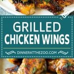 Grilled Chicken Wings | Marinated Chicken Wings | Grilled Chicken #chicken #chickenwings #grilling #marinade #dinner #appetizer #jonep