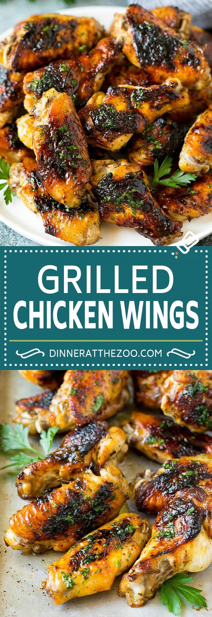 Grilled Chicken Wings | Marinated Chicken Wings | Grilled Chicken #chicken #chickenwings #grilling #marinade #dinner #appetizer #jonep