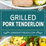 Grilled Pork Tenderloin Recipe | Grilled Pork #pork #grilling #marinade #dinner #jonep