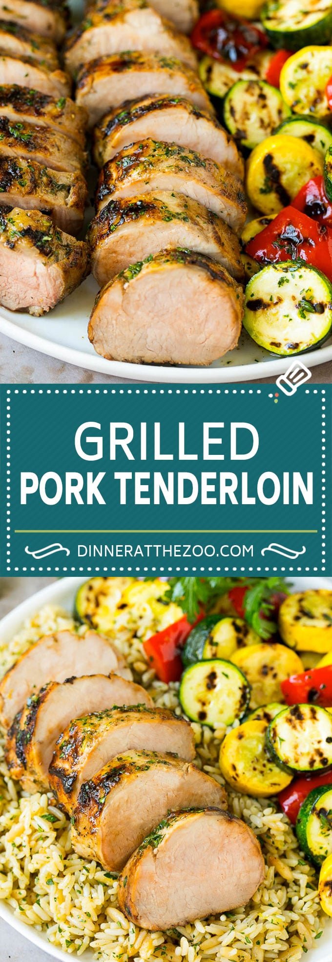 Grilled Pork Tenderloin Recipe | Grilled Pork #pork #grilling #marinade #dinner #jonep