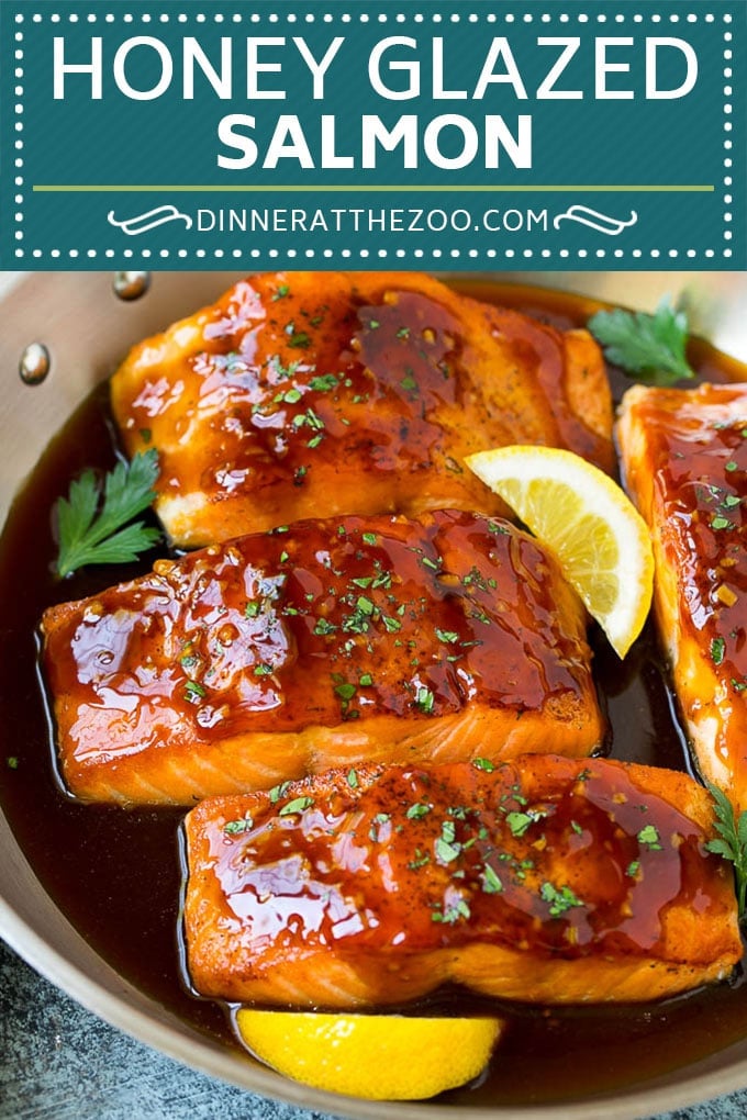 Honey Glazed Salmon Recipe | Seared Salmon #salmon #honey #dinner #fish #garlic #jonep