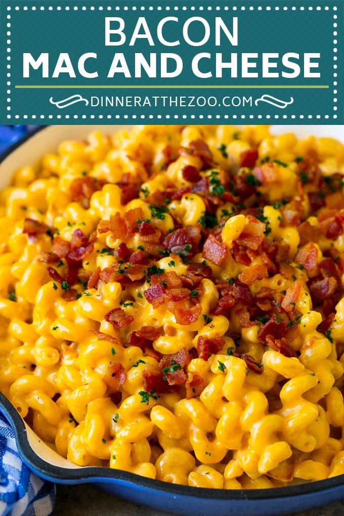 Bacon Mac and Cheese Recipe | One Pot Macaroni and Cheese #macandcheese #cheese #bacon #onepot #dinner #jonep
