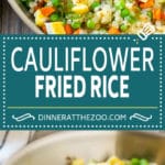 Cauliflower Fried Rice Recipe | Cauliflower Rice #rice #cauliflower #lowcarb #dinner #keto #jonep
