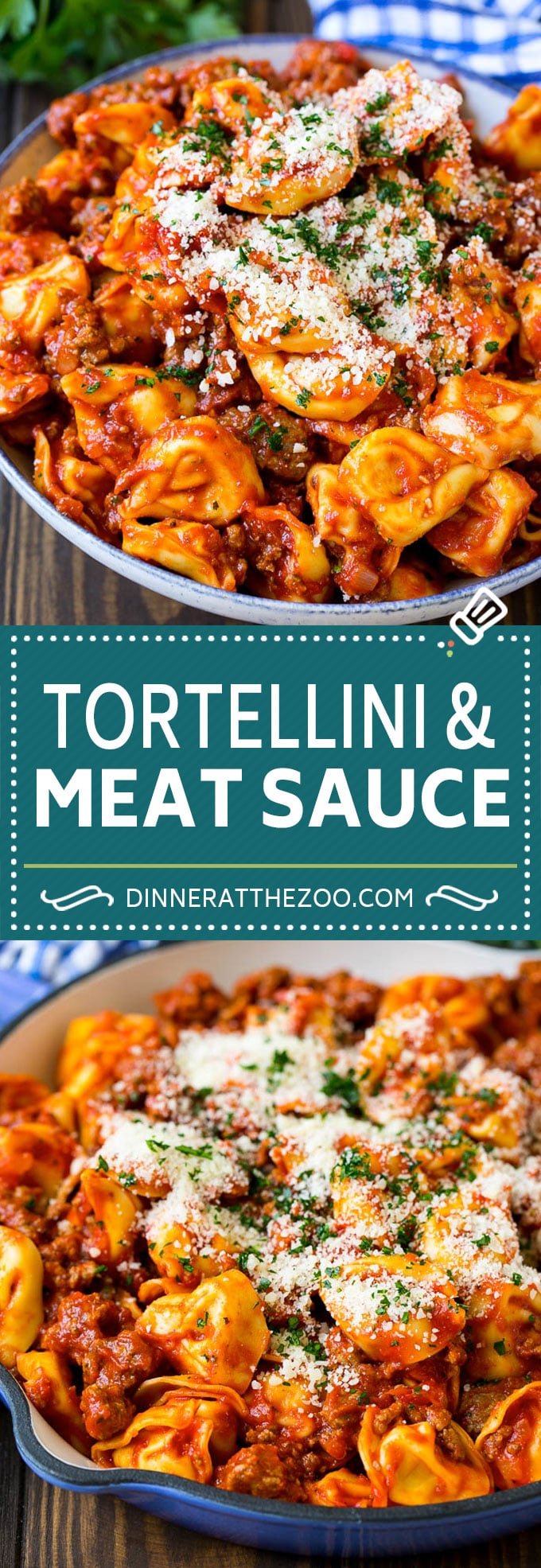 Cheese Tortellini in Meat Sauce #tortellini #pasta #sauce #dinner #jonep #cheese