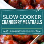 Cranberry Meatballs Recipe | Slow Cooker Meatballs | Slow Cooker Appetizer | Crockpot Meatballs #meatballs #cranberry #appetizer #slowcooker #crockpot #jonep