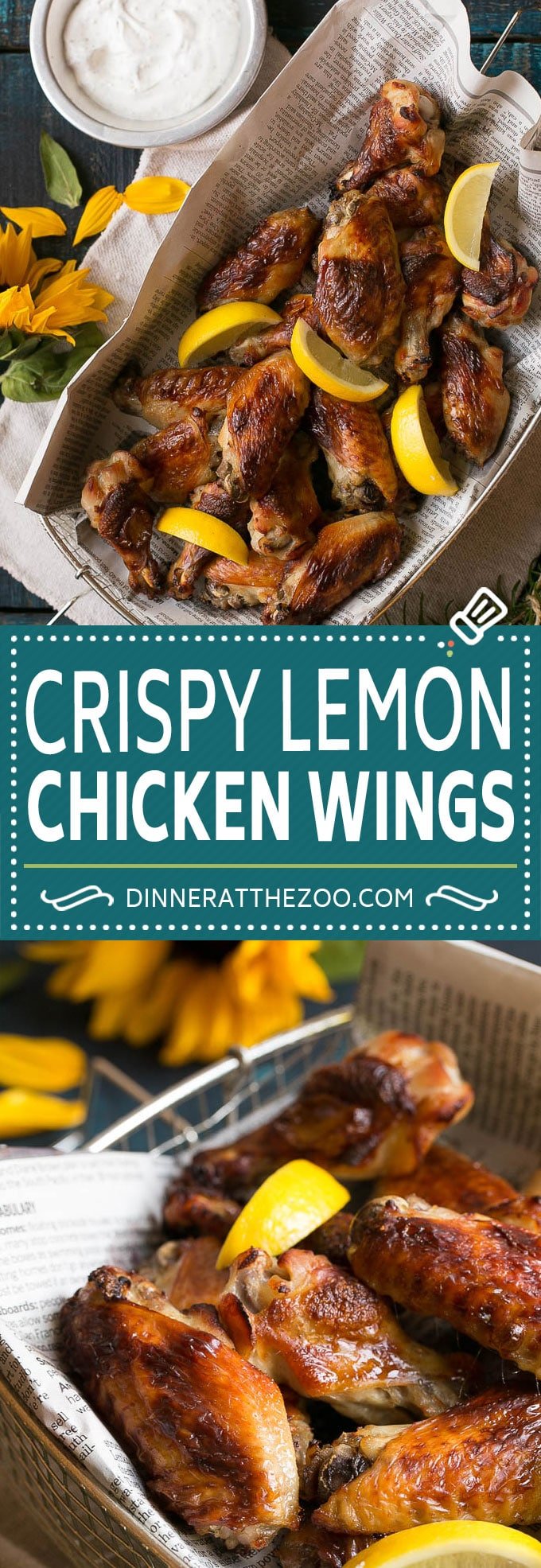 Lemon Chicken Wings Recipe | Baked Chicken Wings #chicken #chickenwings #lemon #appetizer #dinner #jonep