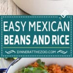 Mexican Beans and Rice Recipe | Pinto Beans | Mexican Rice #rice #beans #dinner #jonep