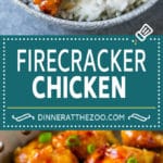 Firecracker Chicken Recipe | Asian Chicken | Spicy Chicken Recipe #chicken #stirfry #dinner #jonep