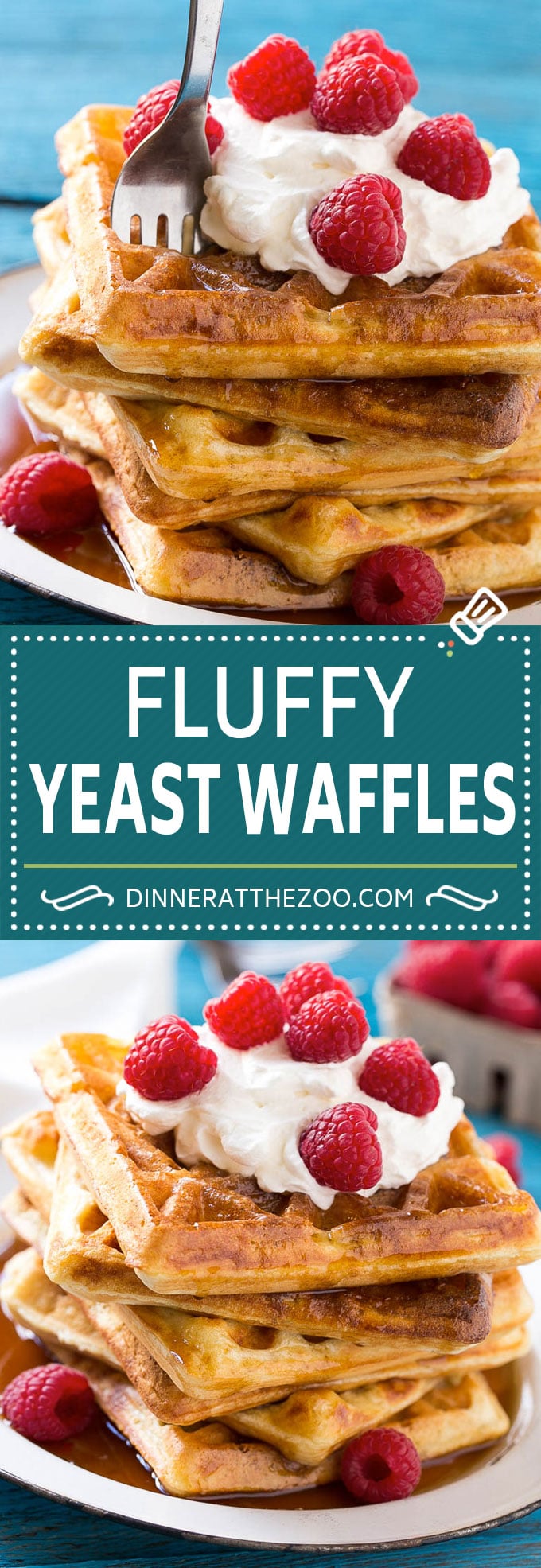 Yeast Waffles Recipe | Homemade Waffles #waffles #breakfast #brunch #jonep