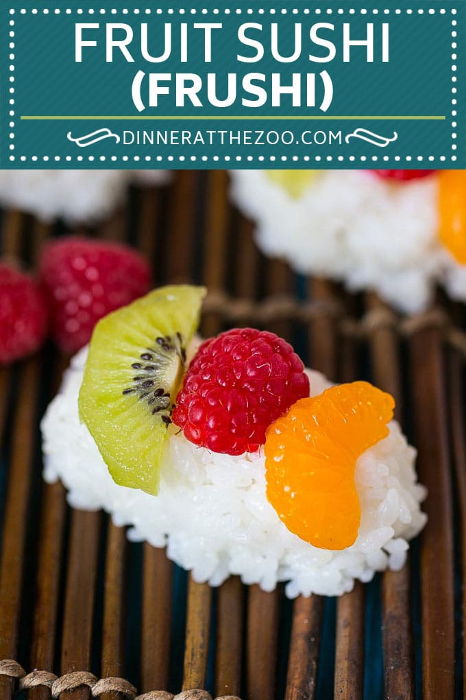 Fruit Sushi Recipe | Dessert Sushi #fruit #sushi #snack #dessert #jonep