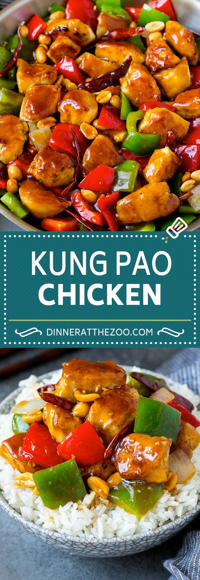 Kung Pao Chicken Recipe | Chicken Stir Fry #chicken #stirfry #chinesefood #peanuts #peppers #dinner #jonep