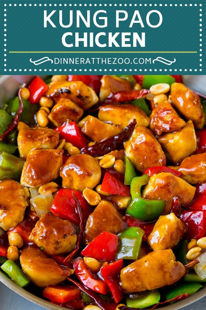 Kung Pao Chicken Recipe | Chicken Stir Fry #chicken #stirfry #chinesefood #peanuts #peppers #dinner #jonep