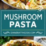 Mushroom Pasta Recipe | Creamy Pasta #pasta #mushrooms #bacon #dinner #jonep