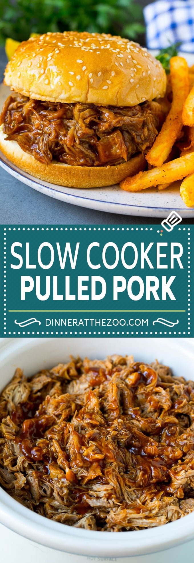 Slow Cooker Pulled Pork Recipe | Crock Pot Pulled Pork #pork #pulledpork #crockpot #slowcooker #dinner #jonep