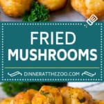 Fried Mushrooms Recipe #mushrooms #appetizer #snack #jonep