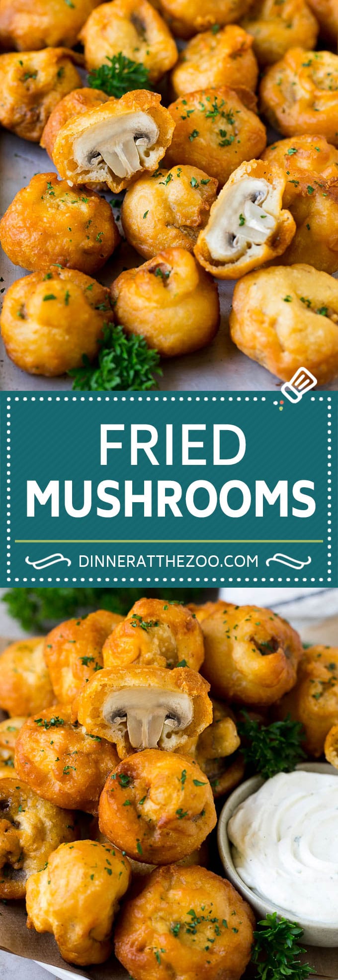 Fried Mushrooms Recipe #mushrooms #appetizer #snack #jonep