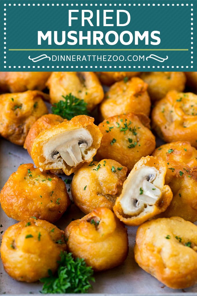 Fried Mushrooms Recipe #mushrooms #appetizer #snack #jonep