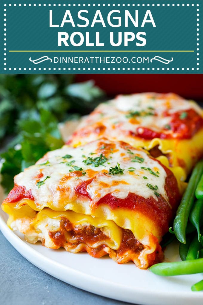 Lasagna Roll Ups Recipe | Lasagna Rolls #lasagna #pasta #beef #cheese #dinner #jonep