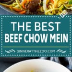 Beef Chow Mein #beef #noodles #dinner #jonep