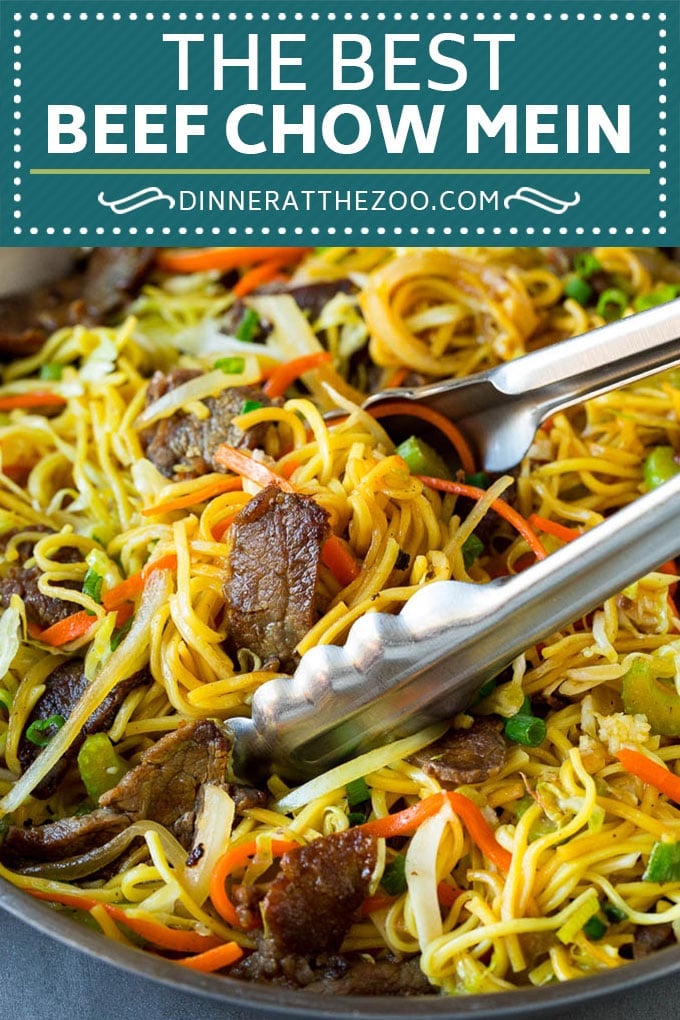 Beef Chow Mein #beef #noodles #dinner #jonep