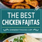 Chicken Fajitas Recipe #chicken #fajitas #peppers #dinner #jonep #lowcarb
