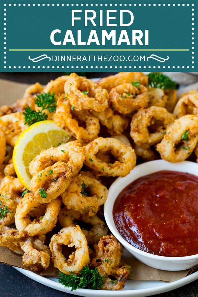 Fried Calamari Recipe #seafood #appetizer #dinner #jonep