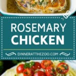 Rosemary Chicken Recipe | Baked Chicken #chicken #lemon #garlic #lowcarb #dinner #jonep #rosemary