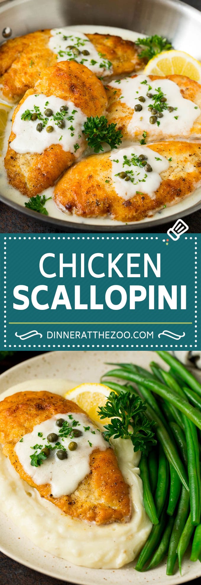 Chicken Scallopini Recipe #chicken #chickenbreast #dinner #jonep