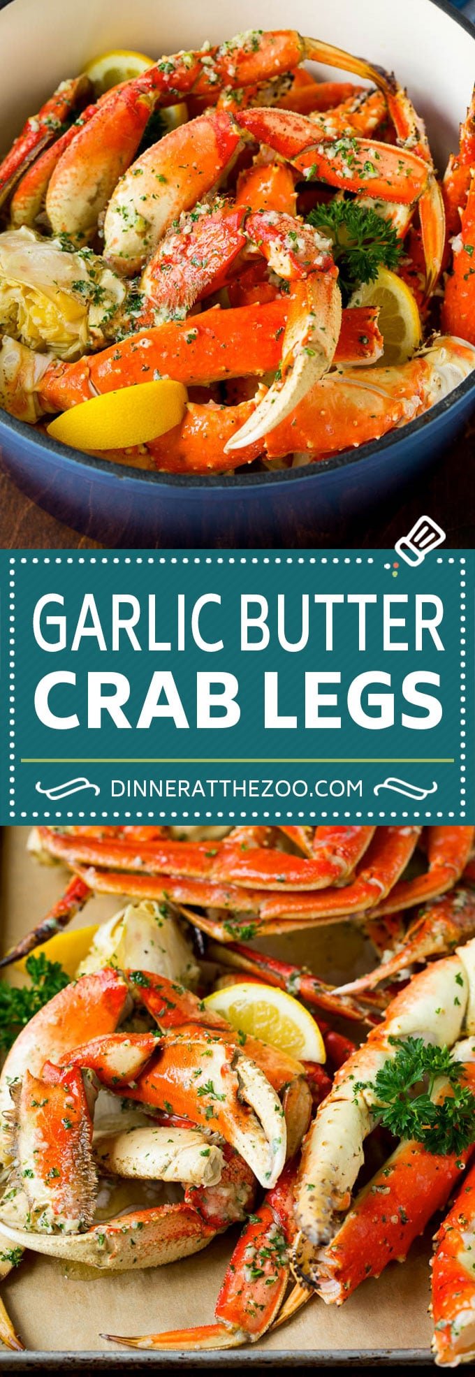 Crab Legs with Garlic Butter #crab #seafood #dinner #lowcarb #jonep