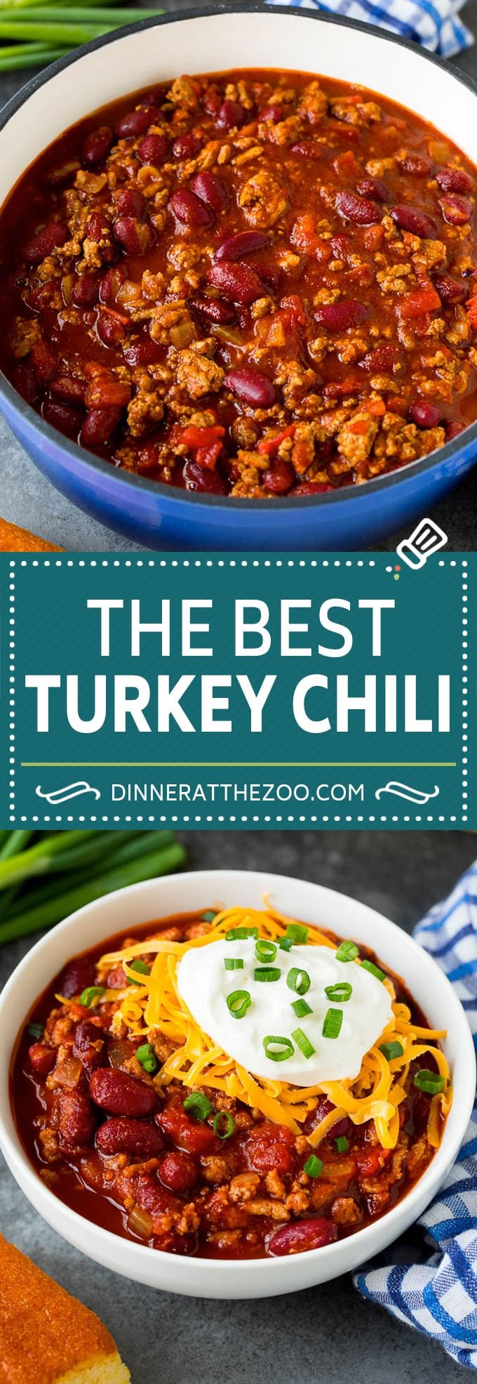 Turkey Chili Recipe #turkey #chili #dinner #jonep