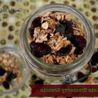 Tuisgemaakte Sjokolade Bosbessie Granola 2 chocolate cranberry granola