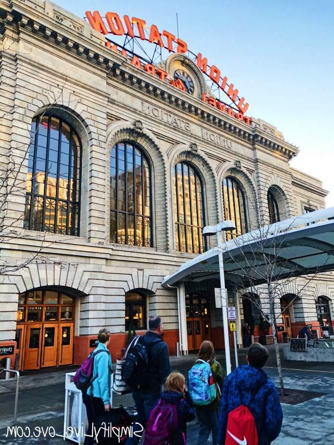 Gunsteling Dinge van ons 2018 Gesinslentevakansie Colorado-styl! 2 Aankoms Union Station Denver vir familie lentevakansie Colorado
