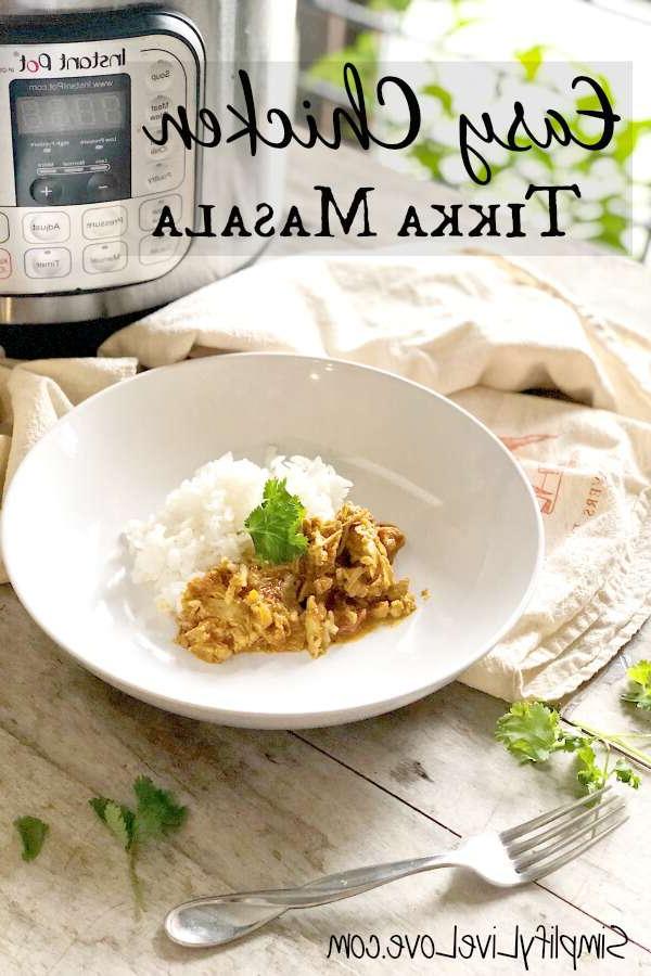 Νόστιμο και Εύκολο Κοτόπουλο Τίκα Μασάλα για Instant Pot και Αργό Μαγειρά 2 εύκολο κοτόπουλο tikka masala σε χύτρα ταχύτητας instant pot