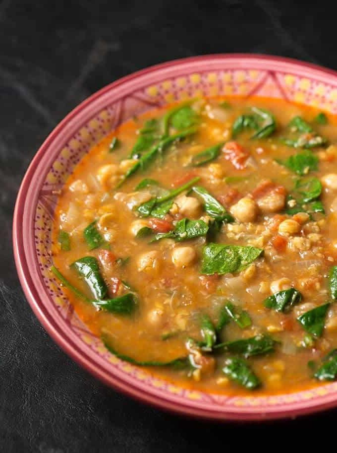 Instant Pot Marokkaanse Kikkererwtebredie