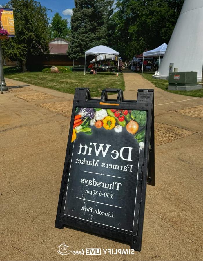 7 Maniere om Iowa se Landboutoerisme in DeWitt, Iowa, te bevorder 14 dewitt farmers market