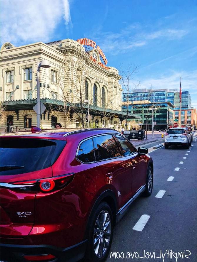 Gunsteling Dinge van ons 2018 Gesinslentevakansie Colorado-styl! 15 rooi mazda cx-9 buite union station in Denver